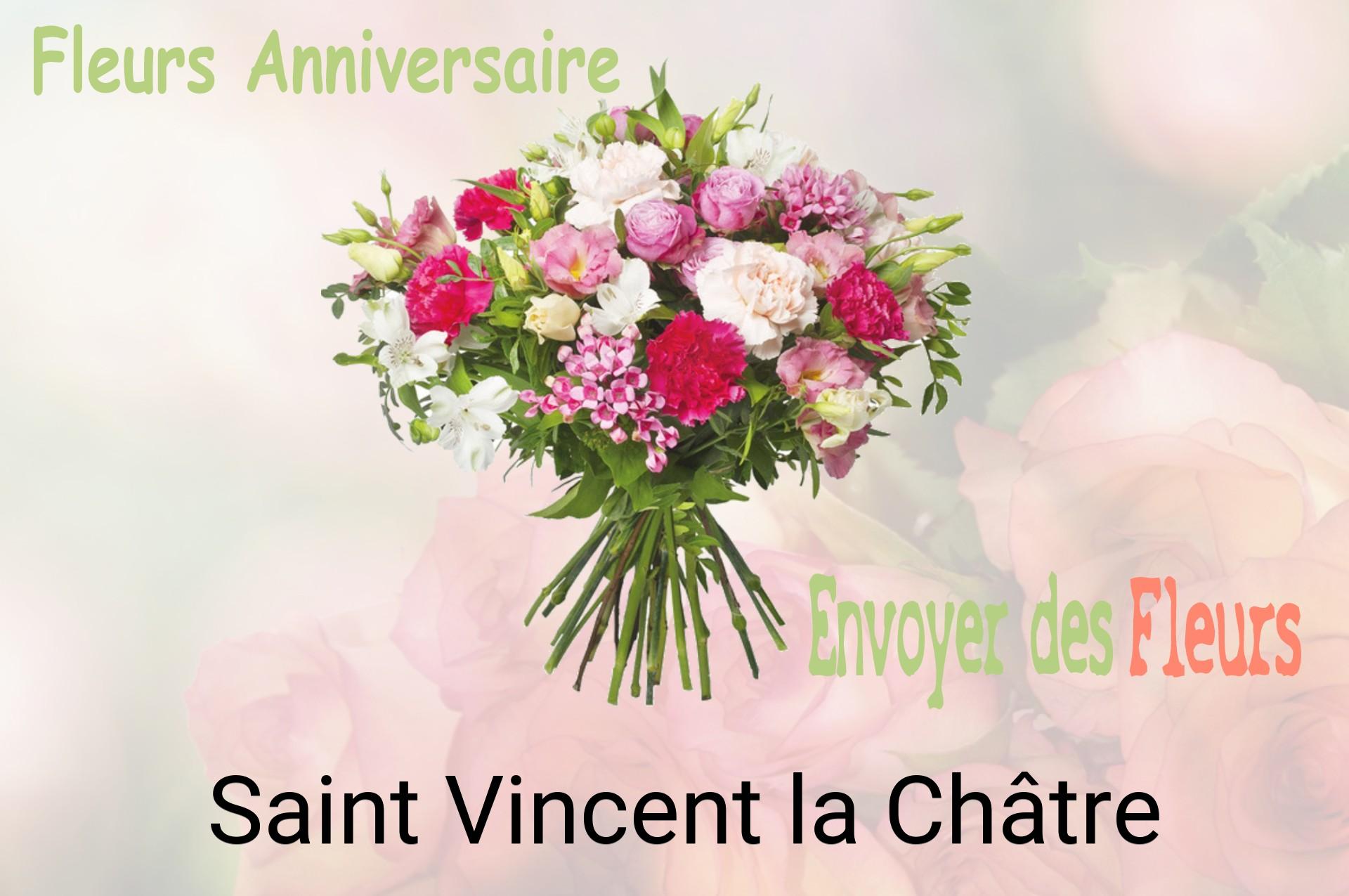 Bouquet de fleurs d’anniversaire livré à Saint-Vincent-la-Châtre